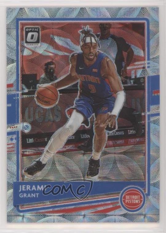 2020-21 Panini Donruss Optic Premium Box Set Prizm /249 Jerami Grant #4