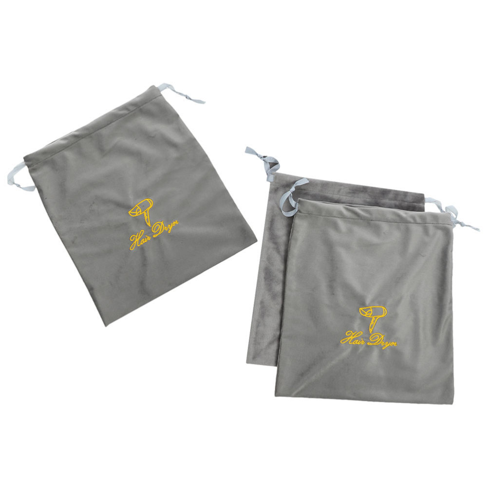 3-piece travel organizer for hair tools and makeup brushes  