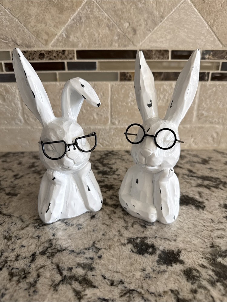 Hobby Lobby farmhouse style distressed Wire Easter Seasonal Decor 2025 Set Of 2