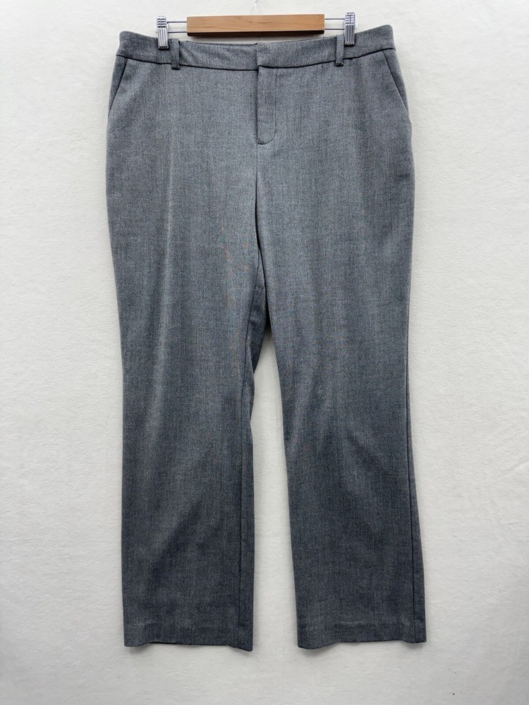 Charter Club Women’s 16 Classic Fit Pant Shop Trouser Gray