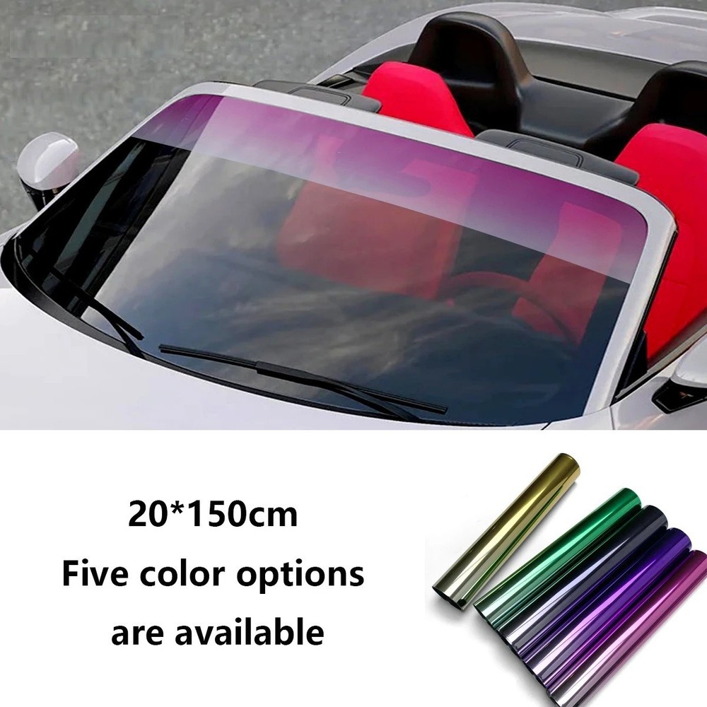 20x150cm Car Window Tint Vinyl Solar Film for Sun Protection DIY