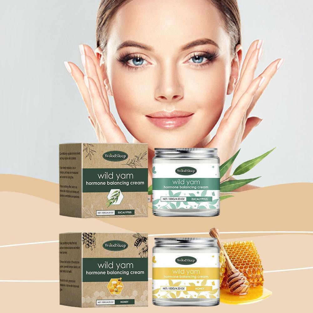 Wild Yam Hormone Balancing Cream Organic,Menopause Reli Hot H Sale Flash B7A3-image