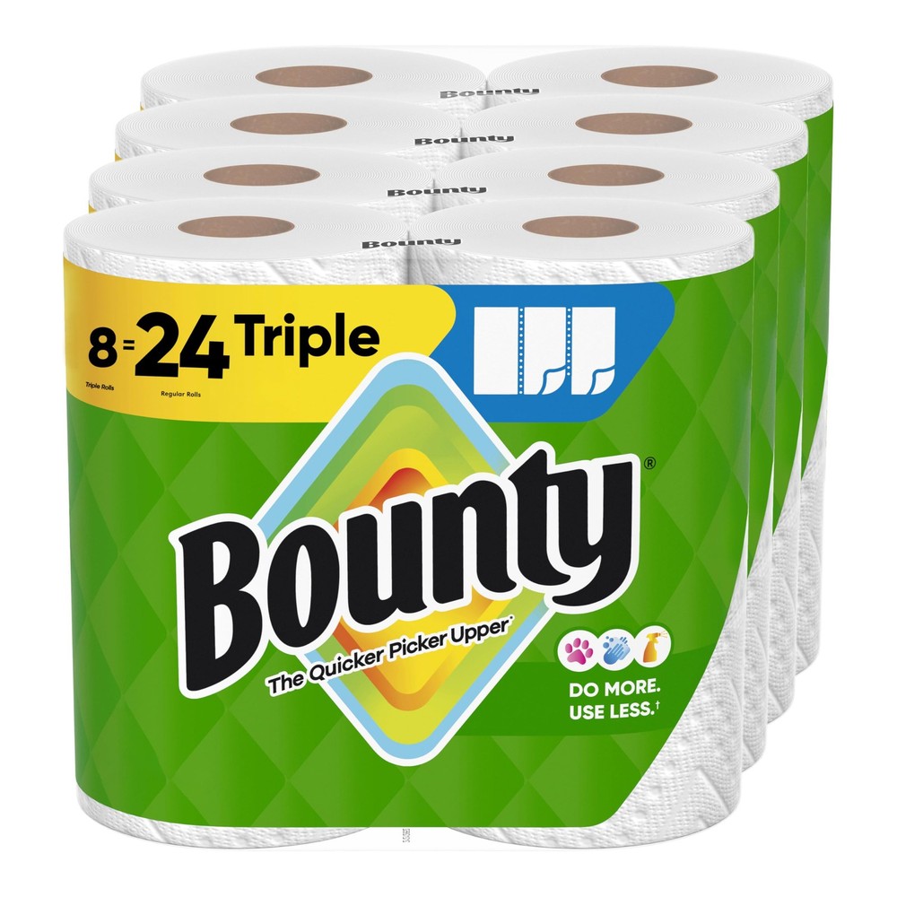 Select-A-Size White Paper Towels 8 Triple Rolls 24 Regular Rolls