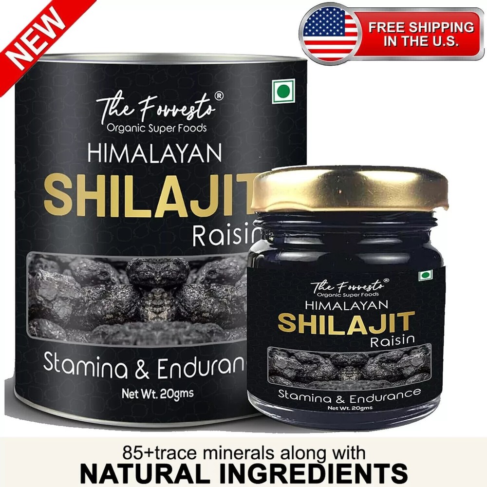 Pure 100% Himalayan Shilajit, Soft Resin, Organic, Extremely Potent, Pack of 1