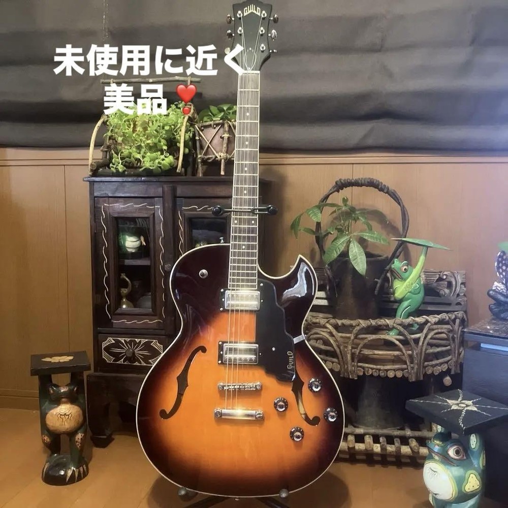 Guild Starfire LSCATB Semi-Hollow Electric Guitar in Sunburst Finish