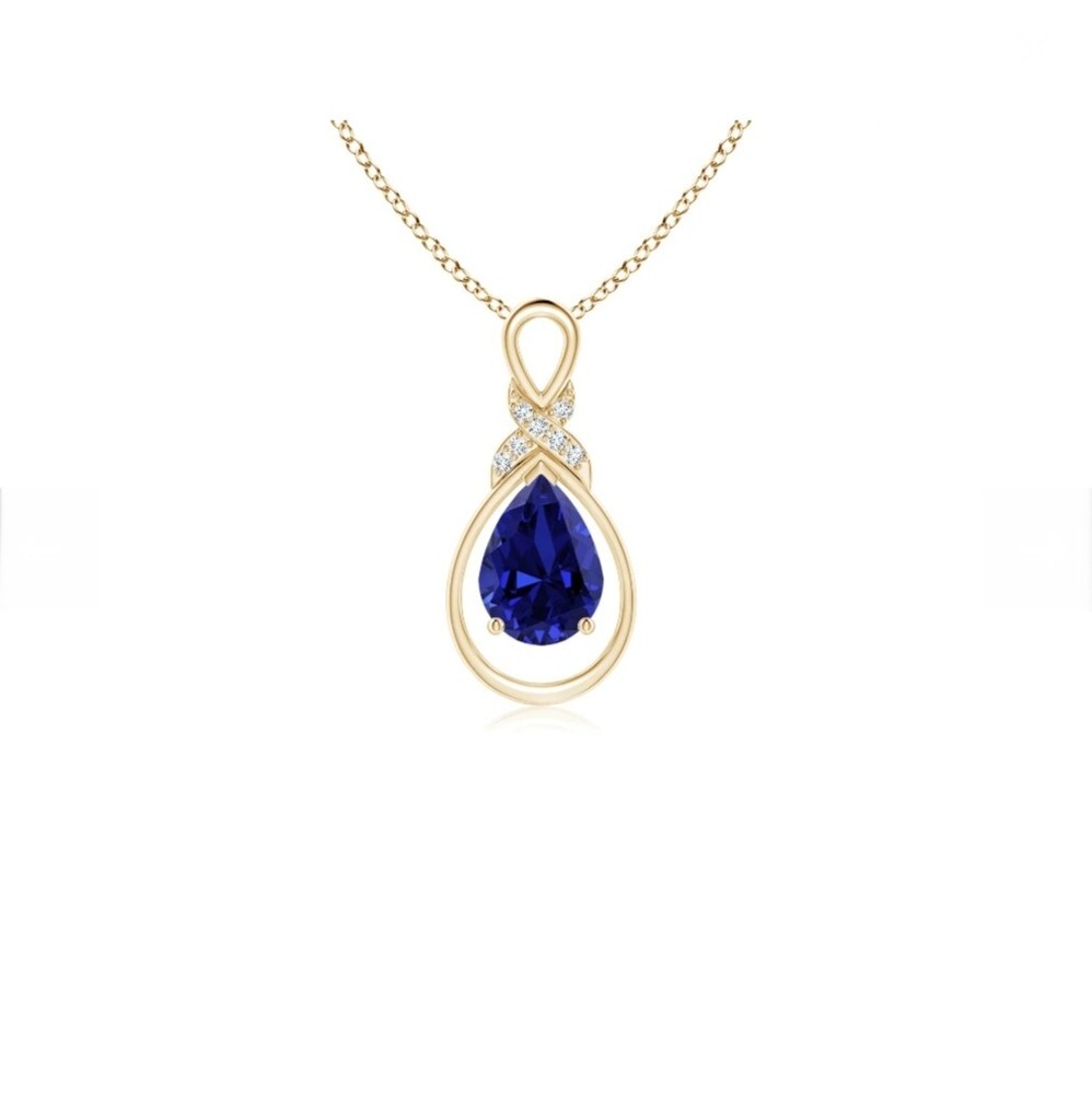 Azure Blue Sapphire Pendant for Women – Rare Celestial Gemstone Jewelry