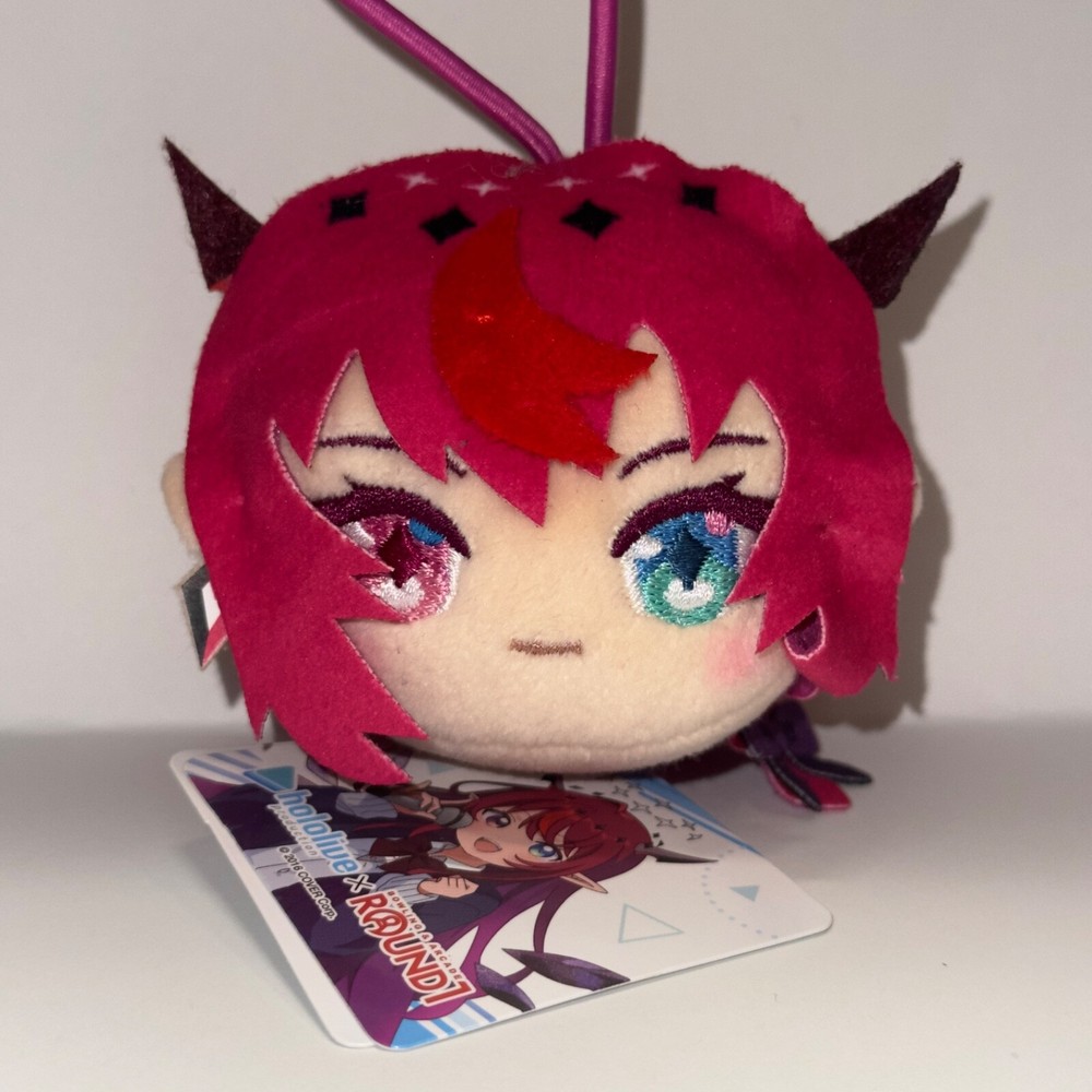Hololive x Round 1 Exclusive IRyS 3in Plush Keychain Collab-image