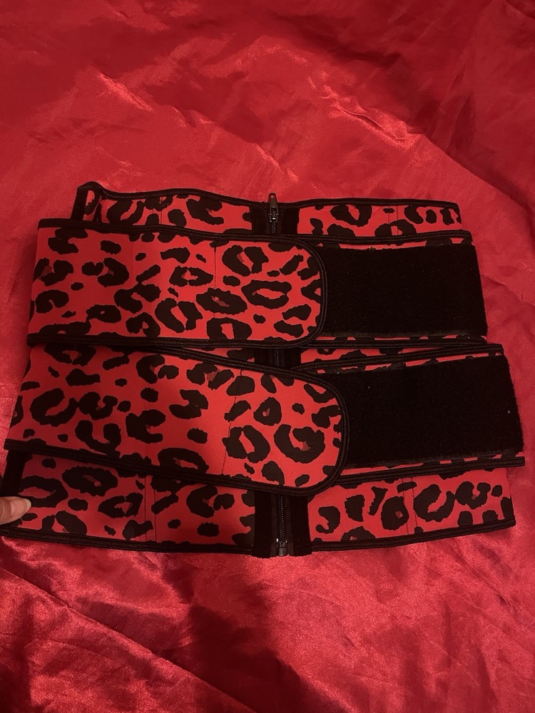 Red Waist Trainer for Hourglass Shape & Tummy Control  