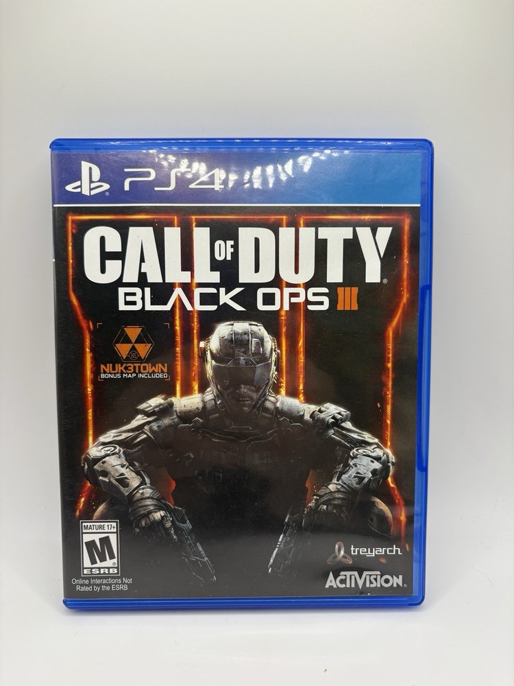 Call of Duty: Black Ops 3 III Sony  PS4 PLAYSTATION 4 Tested MINT