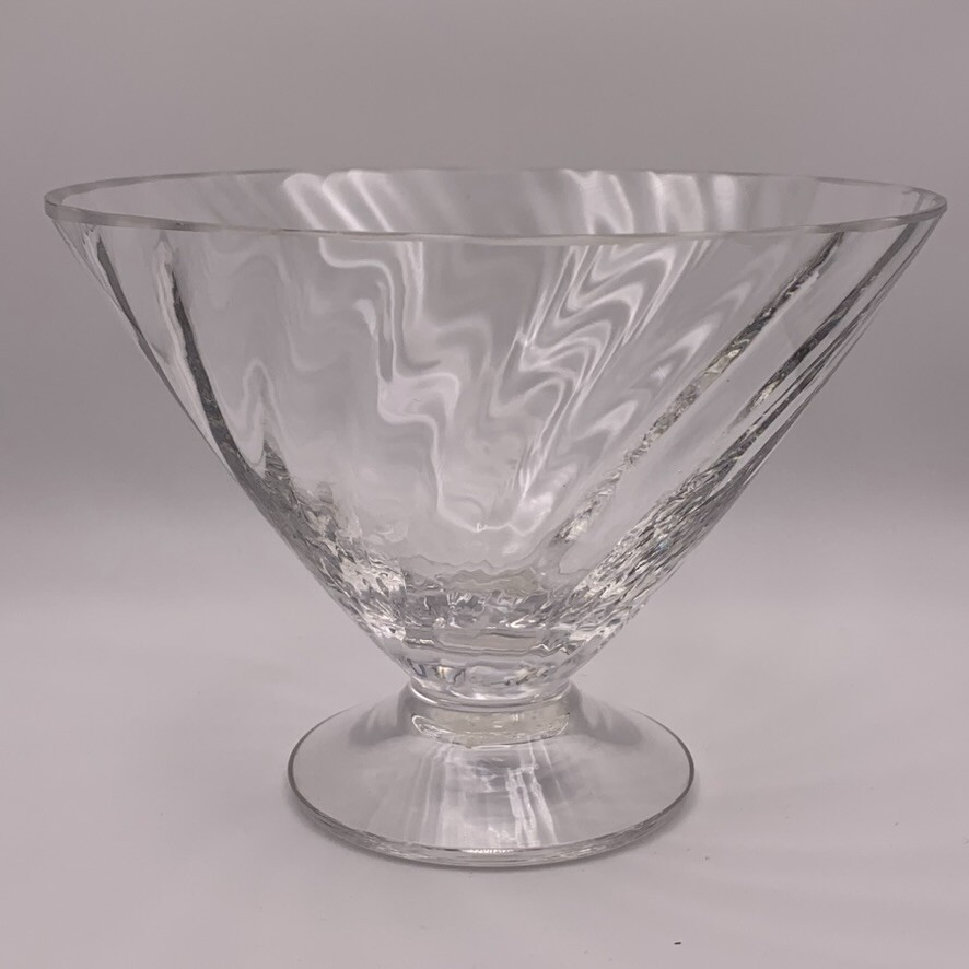 Dartington Clear Crystal Small Footed Bowl Compote 6