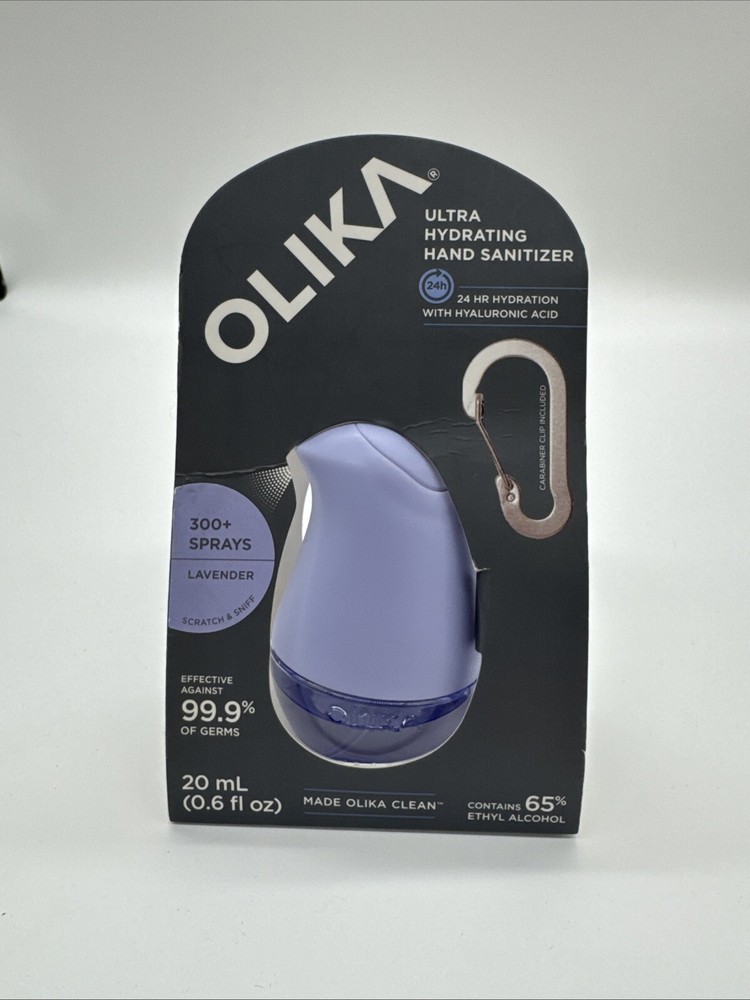 Olika Ultra Hydrating Hand Sanitizer with Lavender – 300+ Sprays  