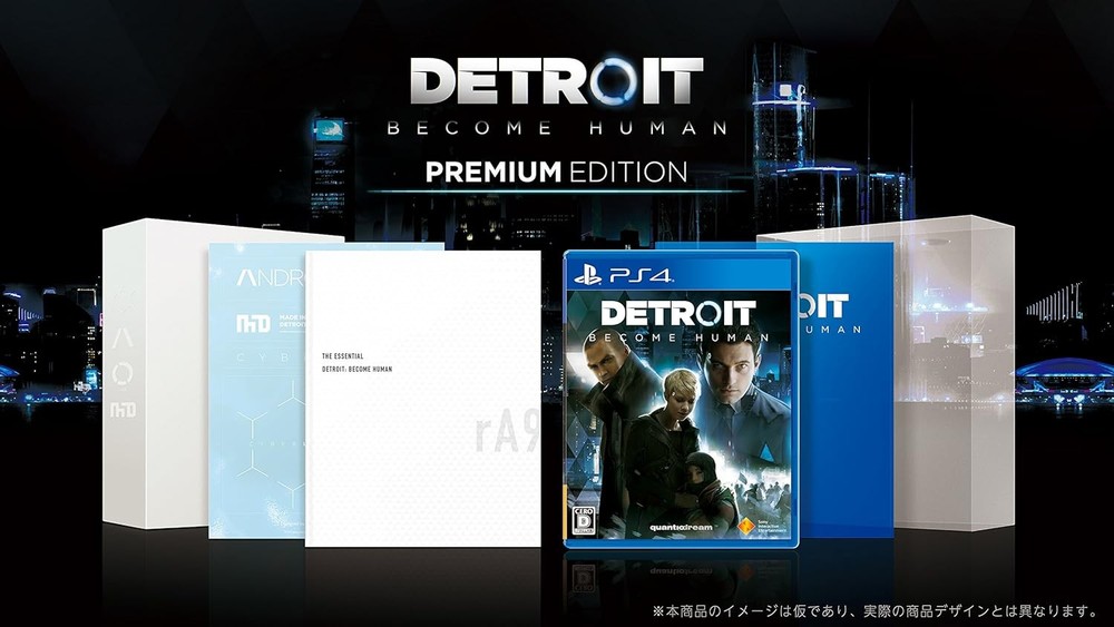 [PS4] DETROit: Become Human Premium Edition [Early purchase bonu... book form JP