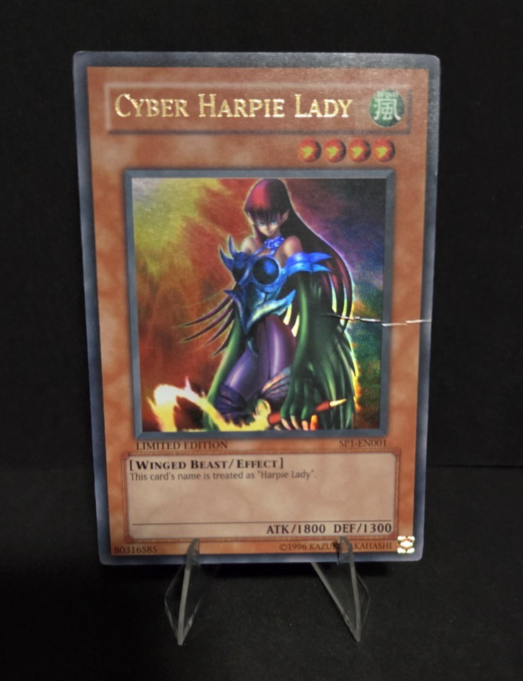 Cyber Harpie Lady SP1-EN001 Limited Edition Sneak Peek Card-image
