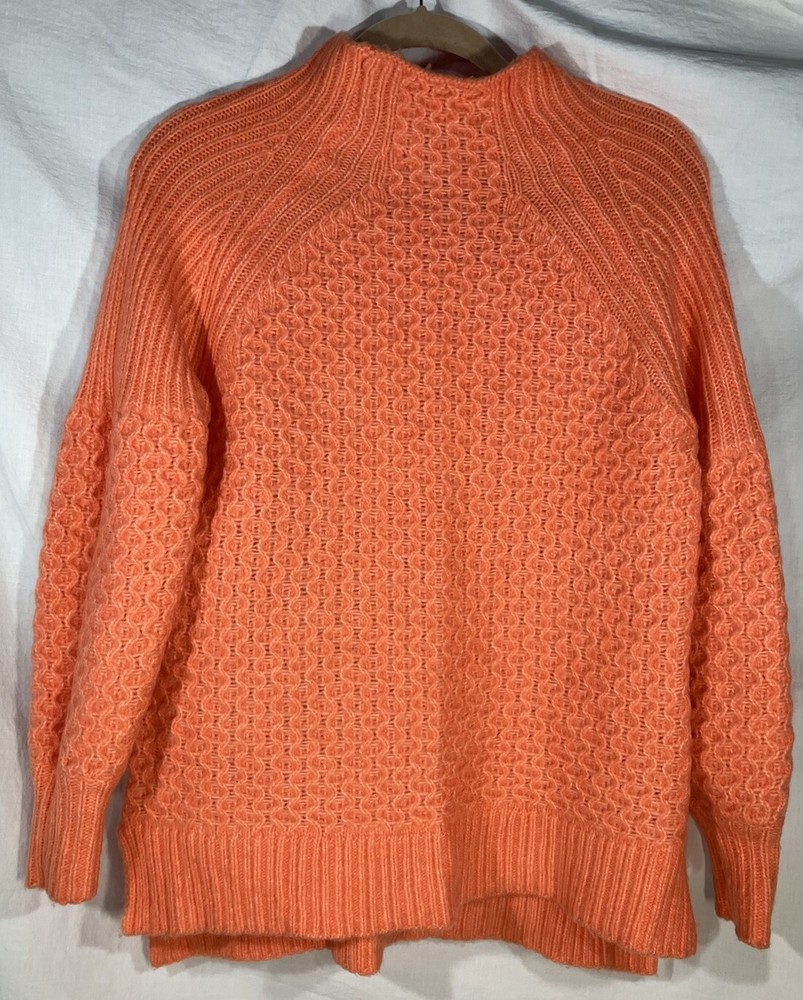 Anthropologie Bia Mock Neck Tunic Alpaca Blend  Sweater Women’s Size Small