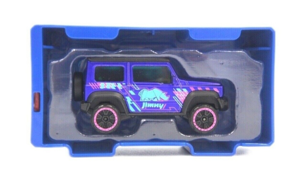 SUZUKI JIMNY NIGHT CRUISE BLUE MAJORETTE 1/64 BK05 TUNE UP'S SERIES 1 CAR