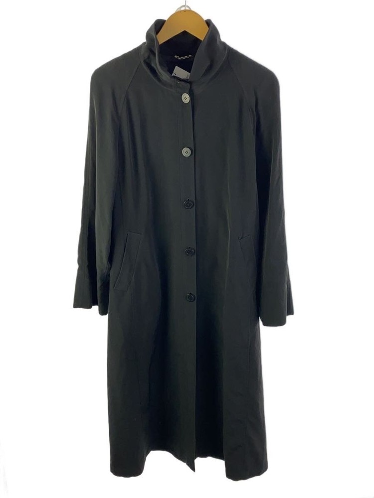Aquascutum Trench Coat/One/Polyester/Blk/Plain 5578