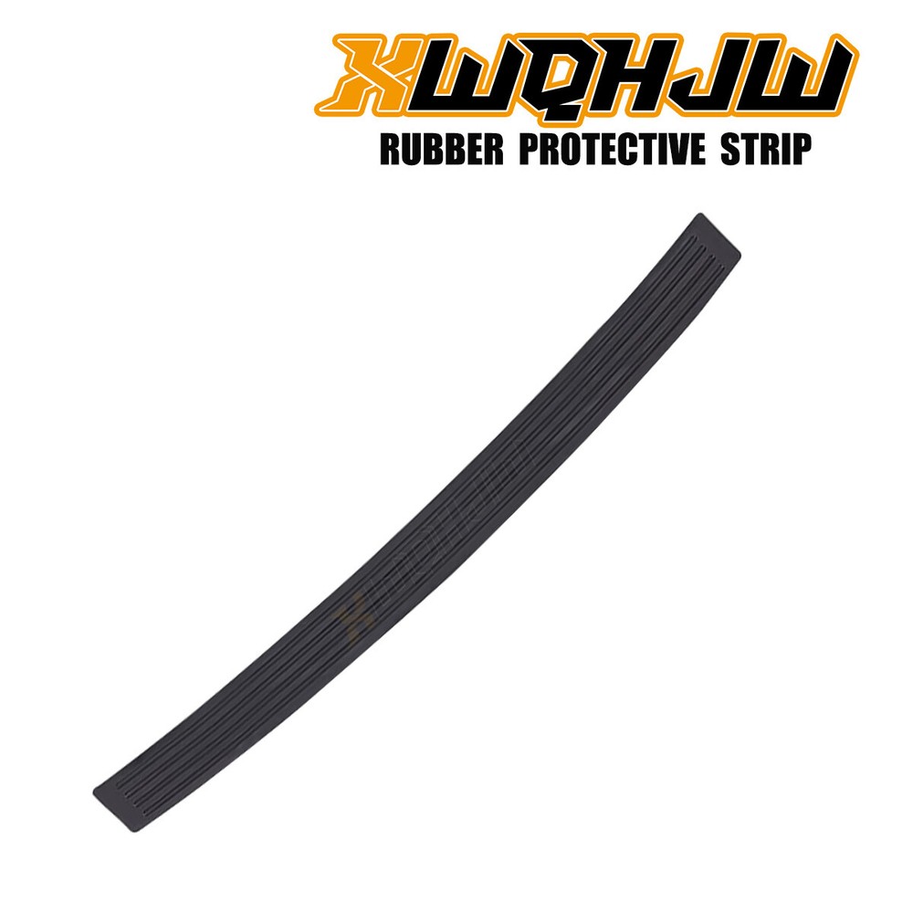 Black Sill Guard Car SUV Body Bumper Protector Trim Cover Protective Strip