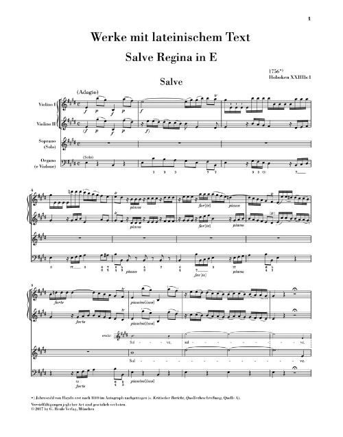 Stabat Mater Henle Urtext Complete Edition with Scholarly Commentary and Performance Notes