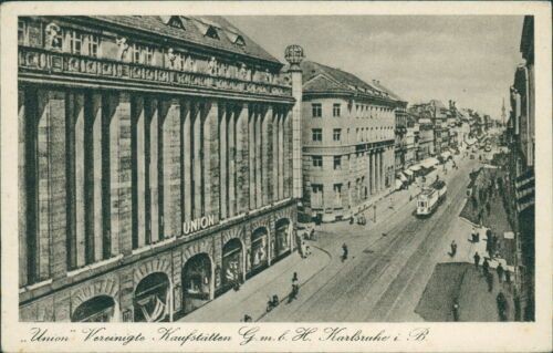 Ansichtskarte Karlsruhe Vereinigte Kaufstätten GmbH   (Nr.9343)