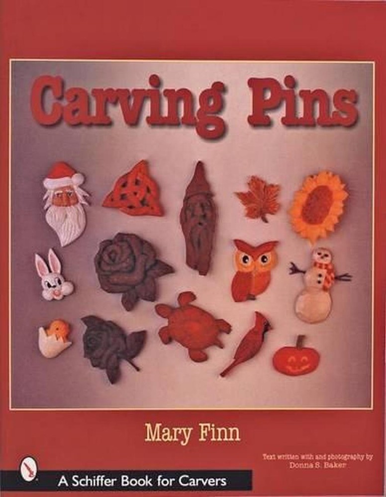 Carving Pins by Mary Finn (English) Paperback Book