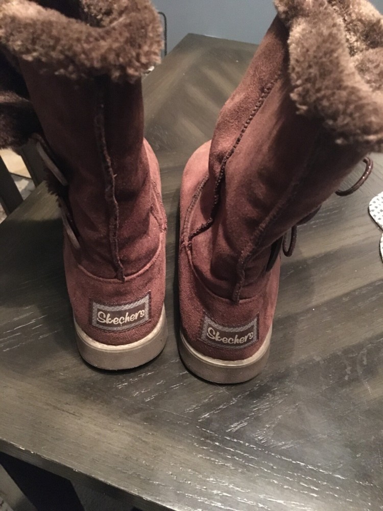 womens size 7 sketchers winter boots