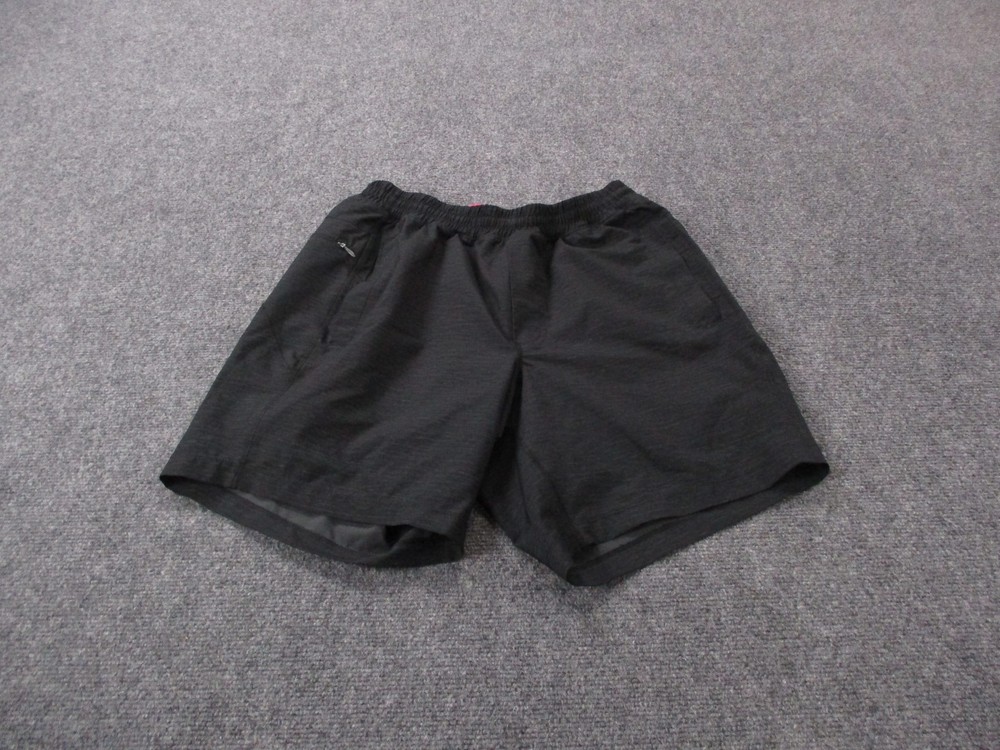 Birddogs Shorts Mens M Black Athletic Performance Active Stretch Gym Sports Run