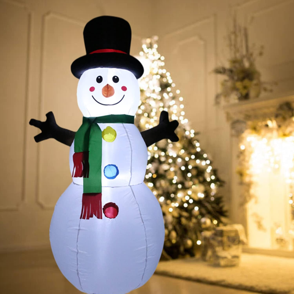 Christmas Decoration Outdoor 5 FT Inflatable Snowman, Christmas Blow up Yard Dec