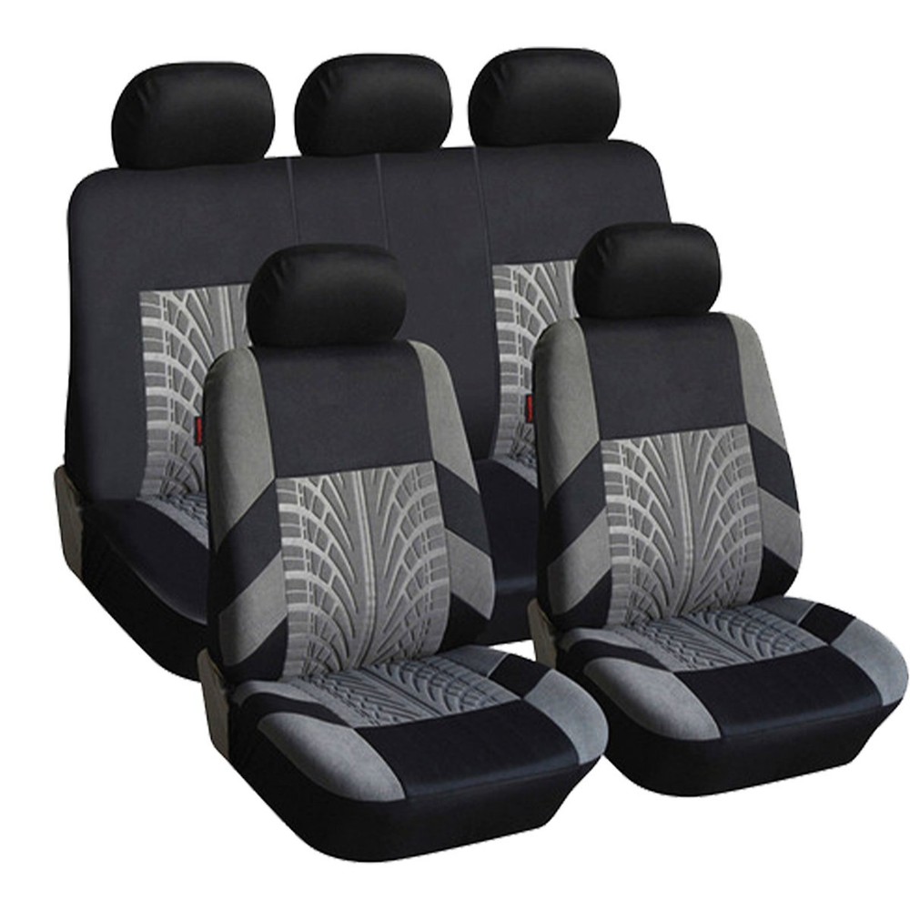 Hyundai Elantra Tucson Sonata Full Set Cloth Seat Covers Cushion Protectors