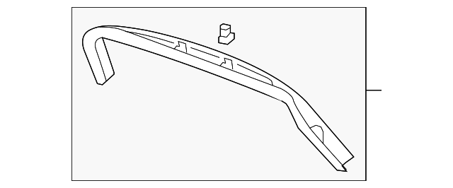 Genuine GM Upper Trim Panel Part 15803157 Replacement