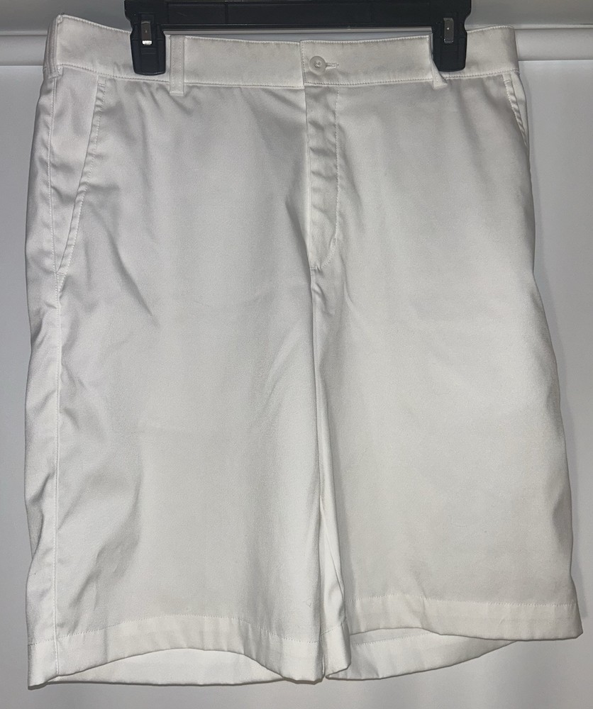 Nike Golf Tour Performance Men's 32 White Dri-Fit Casual Golf Shorts 11