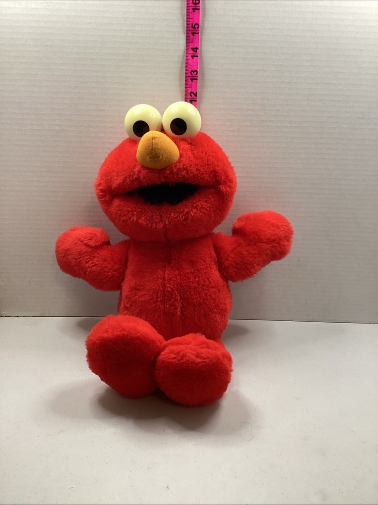 1995-97 Tickle Me Elmo Tyco Jim Henson Original Talking Plush Stuffed Toy Works