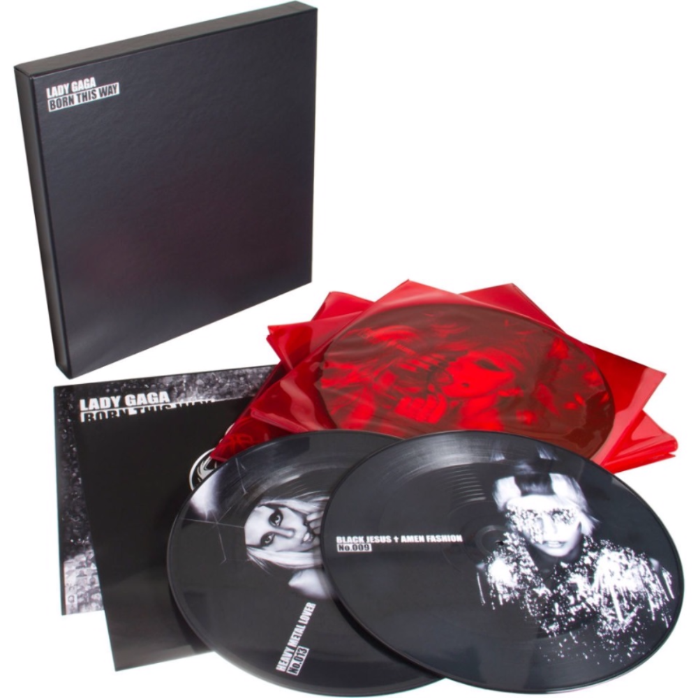 NEW LADY GAGA Born This Way LIMITED Edition COLLECTORS LP Set 839 of 3000 VINYL