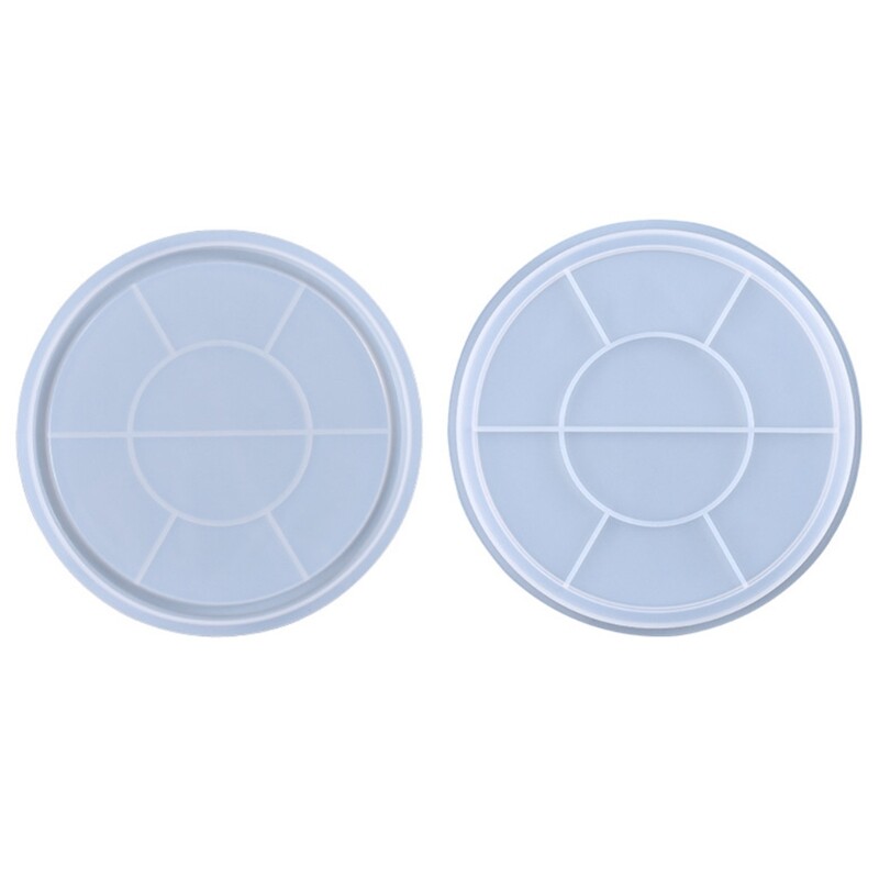 Silicone Round Epoxy Resin Mold for DIY Home Decor Crafts