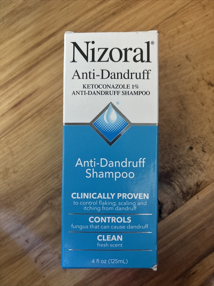 Nizoral AD Anti Dandruff Shampoo CLEAN Fresh Scent 4 oz Exp 01/26