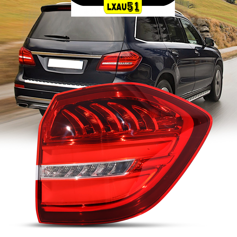 Right Outer Tail Light For 2017-2019 Mercedes-Benz GLS450 GLS550 GLS63 AMG X166