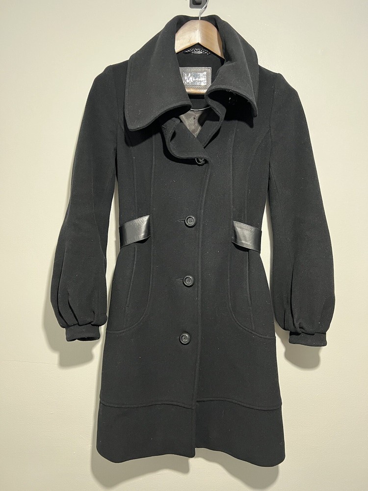 Mackage Isabel Womens XS Shearling Wool Cashmere Lined Coat