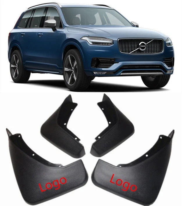 Genuine Front & Rear Molded Splash Guards Mud Flap FOR 2016-2024 Volvo XC90