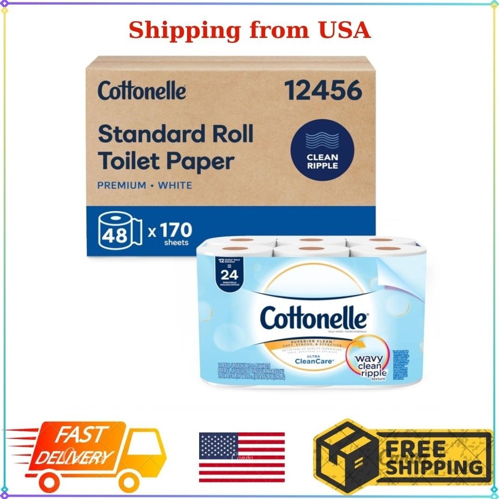 Cottonelle Professional Standard Roll Toilet Paper, Bulk (12456)
