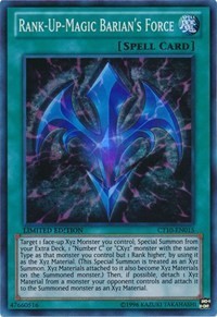 Rank-Up-Magic Barian's Force Limited NM Eng Yugioh 2013 Tin
