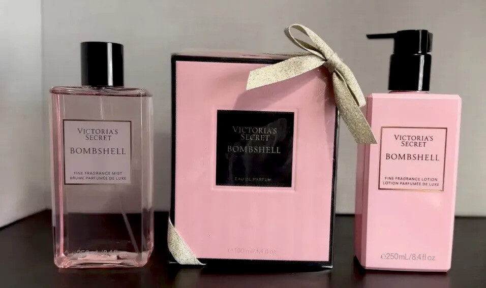 Bombshell EAU DE PARFUM,BODY MIST AND LOTION BRAND NEW