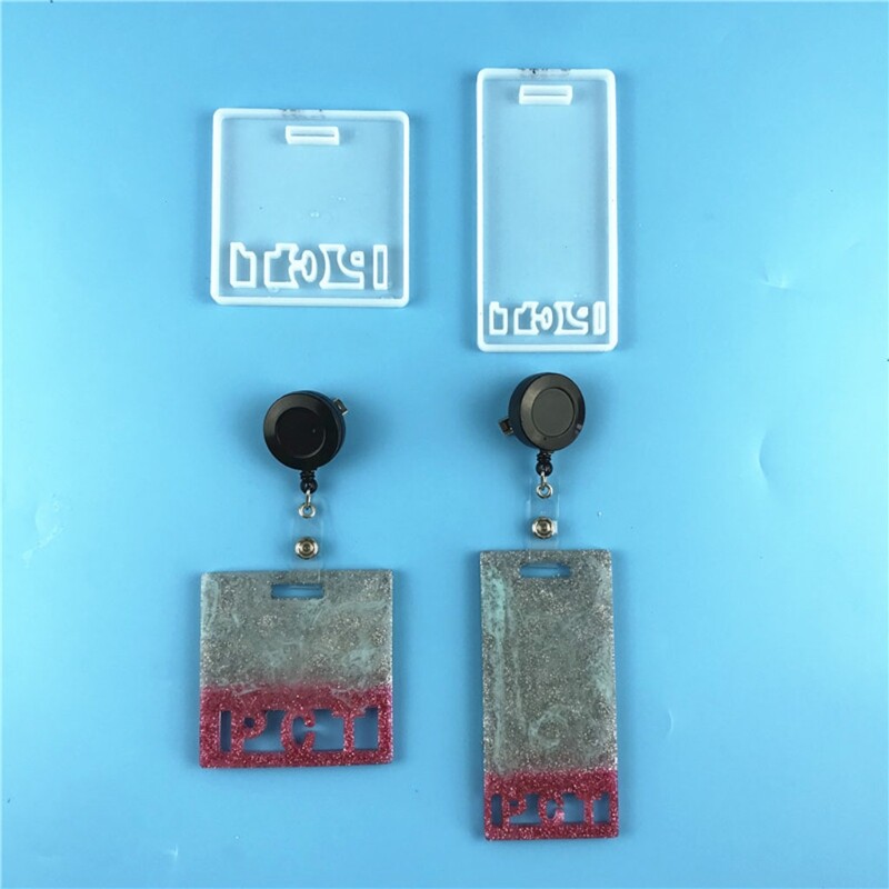 Hand Making Resin Mold Used for Resin Casting Insignia Making Molds