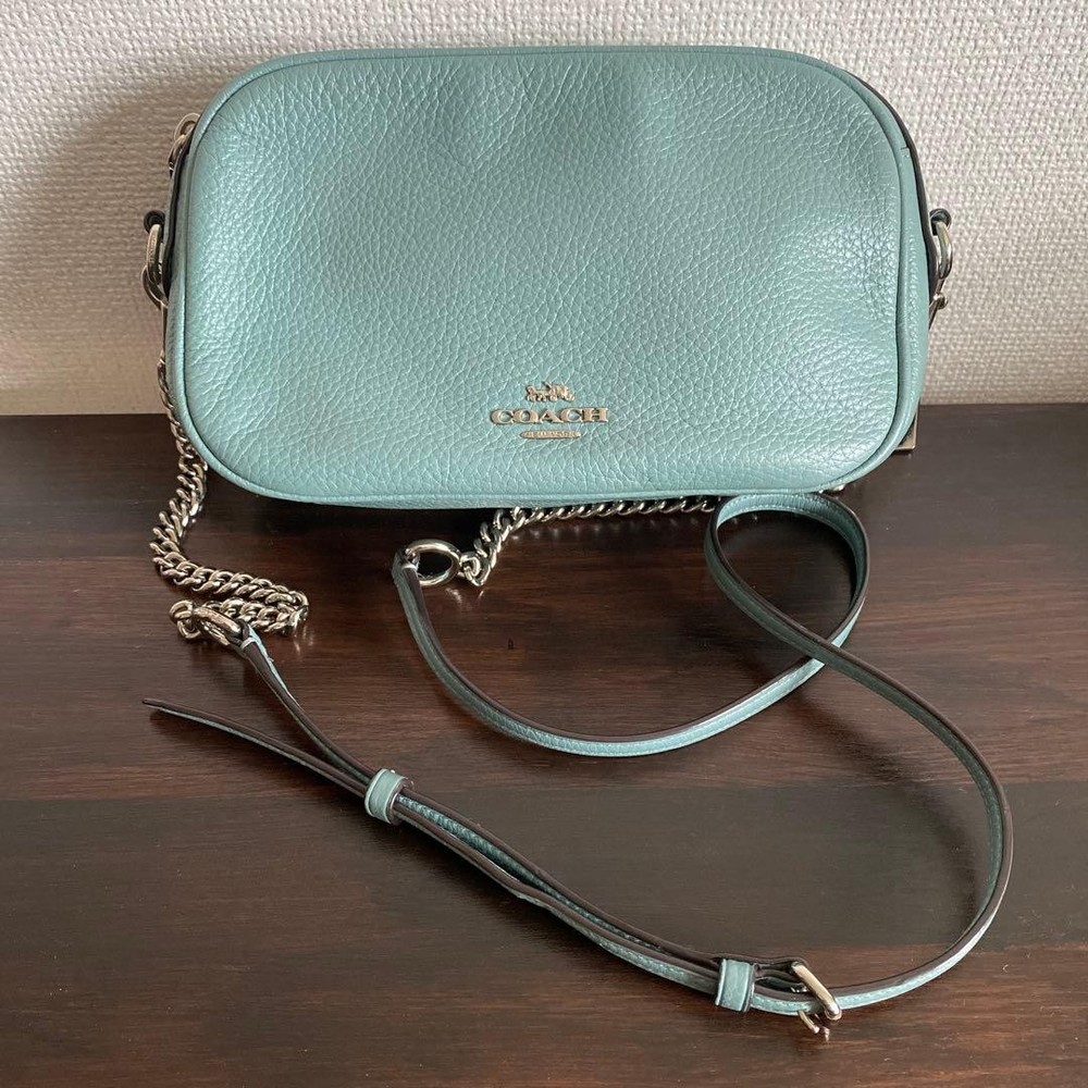 COACH Light Blue Shoulder Bag