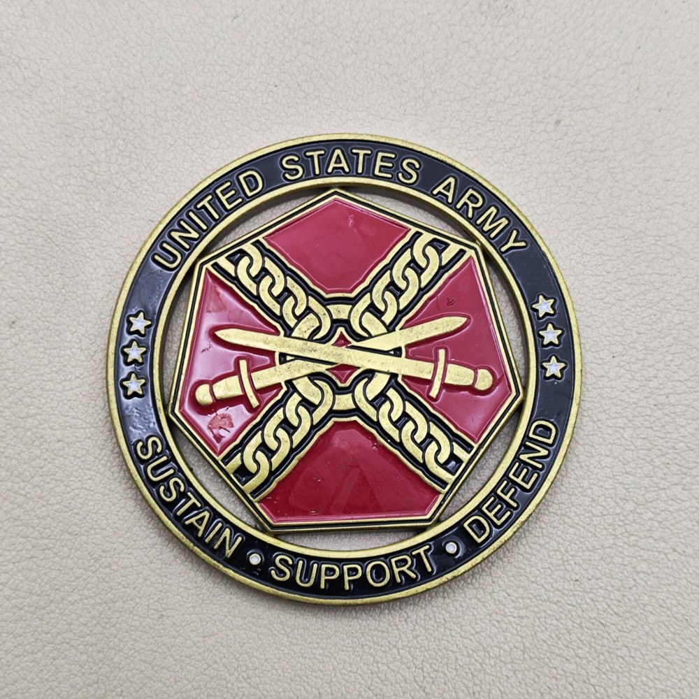 US Army Commanding General Installation Management Command Challenge Coin
