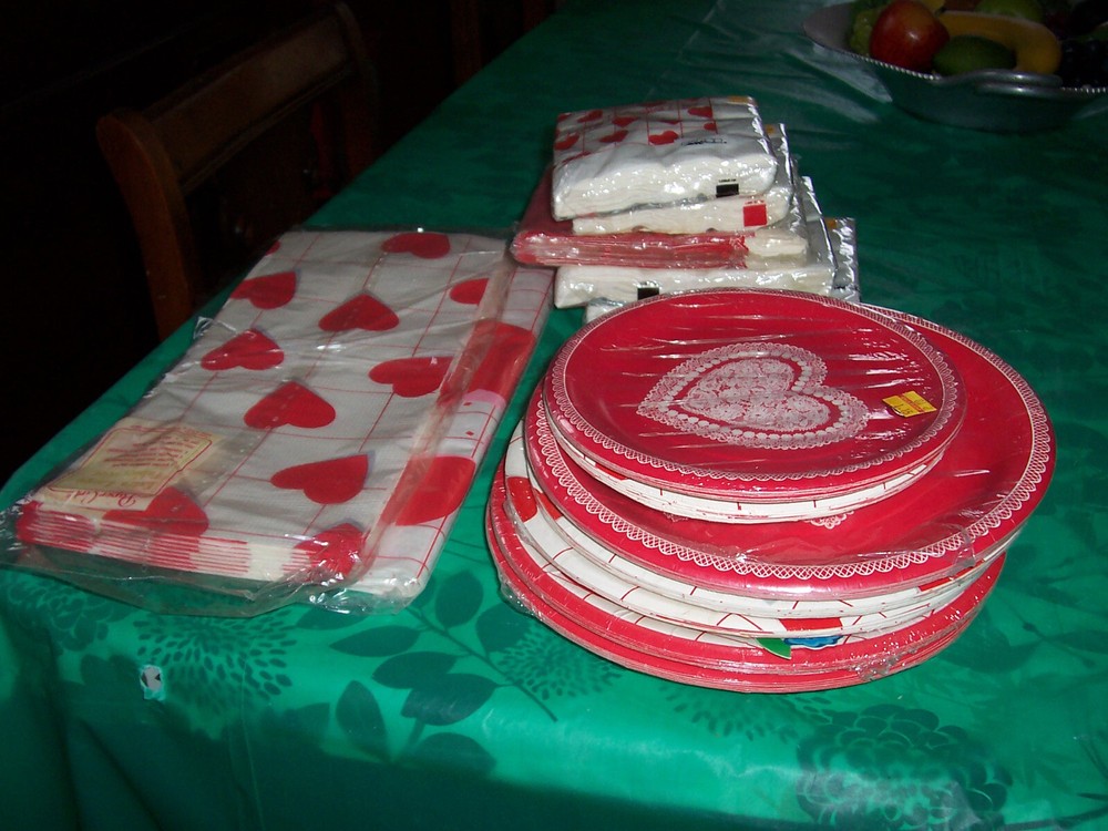 Valentine Day party supplies