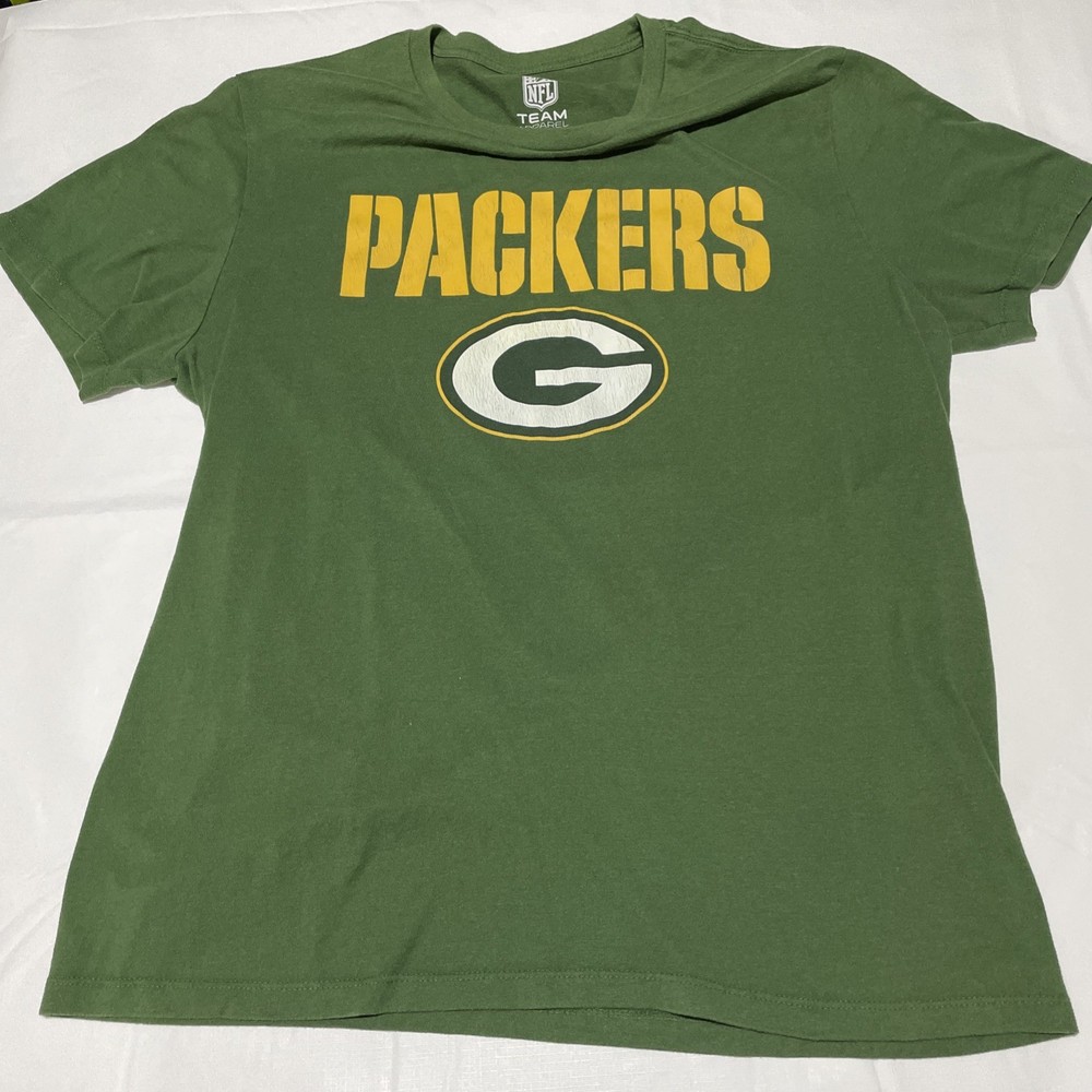 Green Bay Packers NFL Team Apparel Men's Graphic T-Shirt Size Extra Large