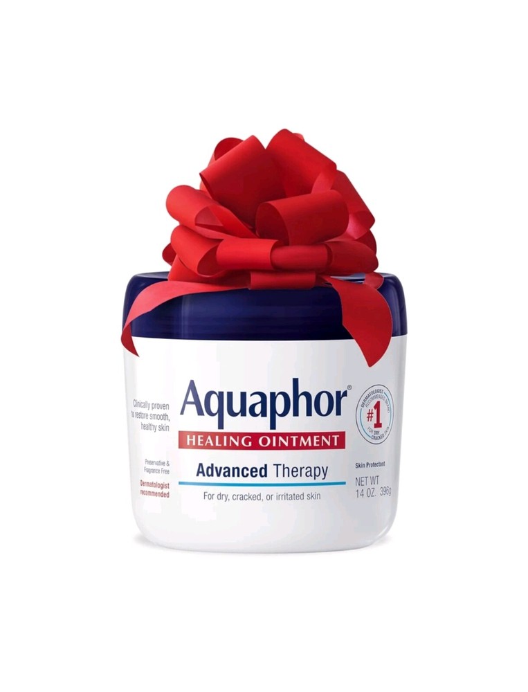 Aquaphor Advanced Therapy Healing Ointment Skin Protectant 14 Oz Jar FS