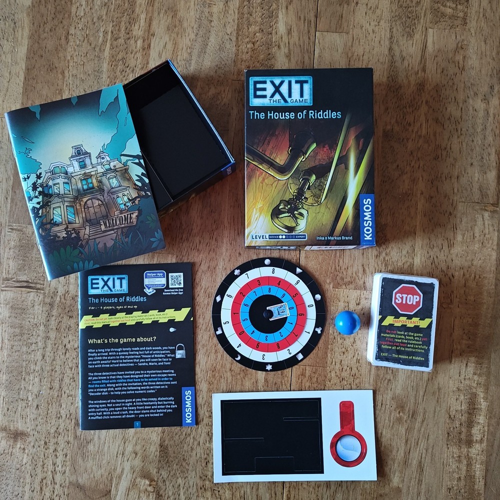 EXIT: The Game The House of Riddles (2020 Kosmos Games) - Never played