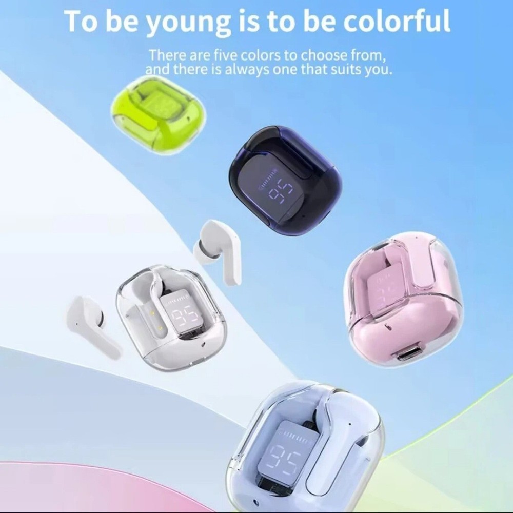 Bluetooth Rechargeable Wireless Waterproof Earbuds With Case 20Hour Battery Life