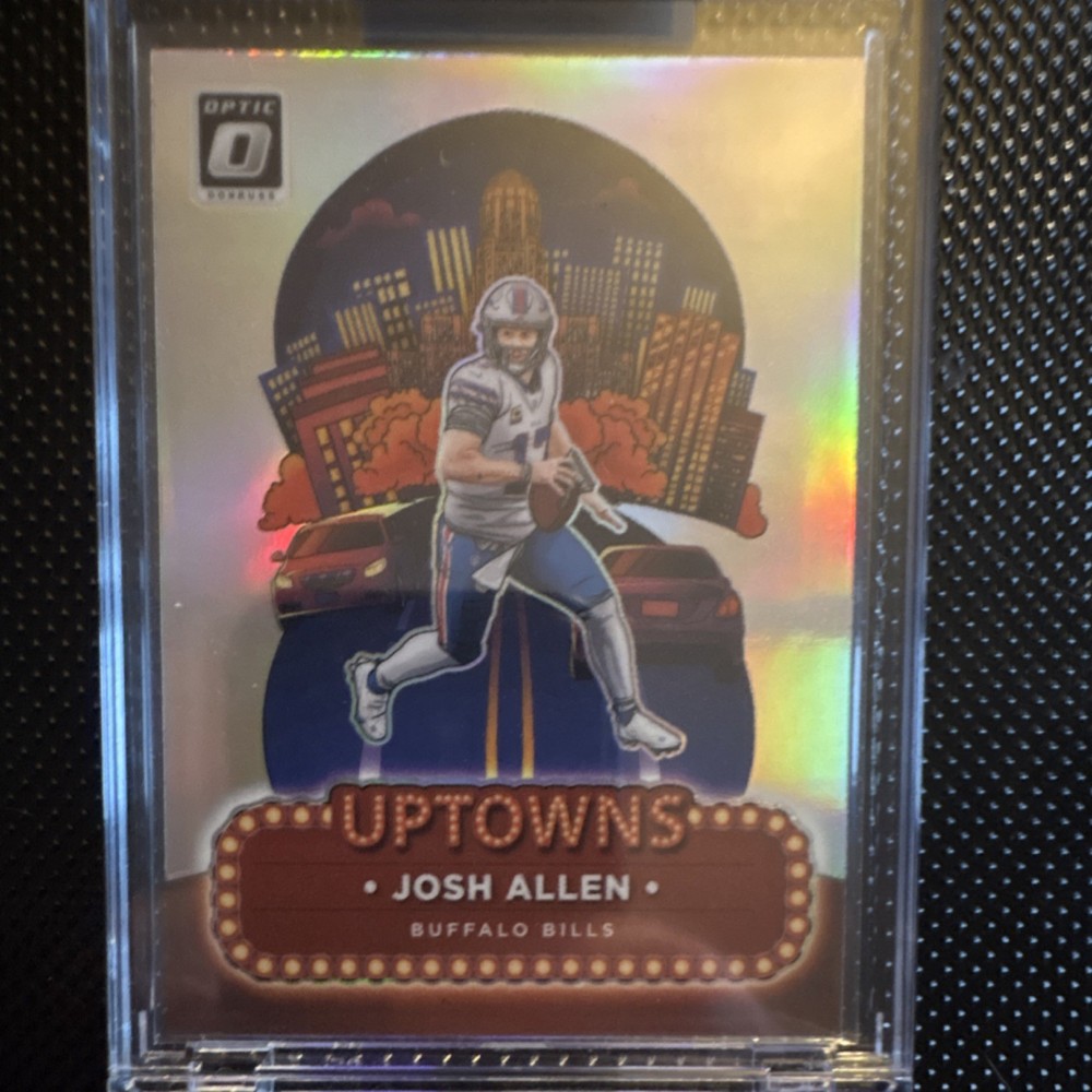 Panini Donruss Optic 2024 Uptowns Josh Allen Buffalo Bills Prizm Insert #16