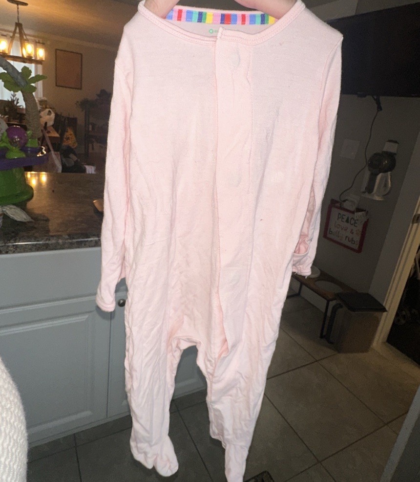 Magnetic Me 0-3m VGUC Pink Sleeper One-Piece Bamboo for Unisex Baby retail $38!